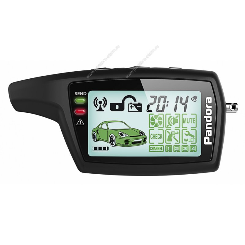 Брелок Pandora LCD D074 для LX 3257/3297/3030/3050