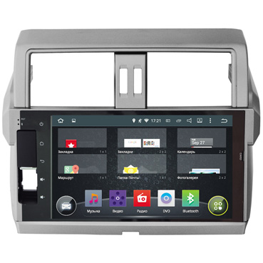 Toyota LC Prado 150 2014+, Incar AHR-2252 Android 5.1