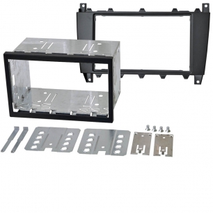 Mercedes E/C/CLK 04+, SLK 06+ 2/1Din (салазки), Intro RMB-CLK02S