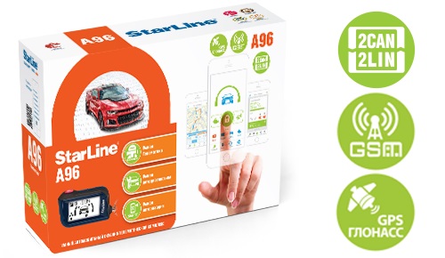 StarLine A96 2CAN+2LIN GSM/GPS