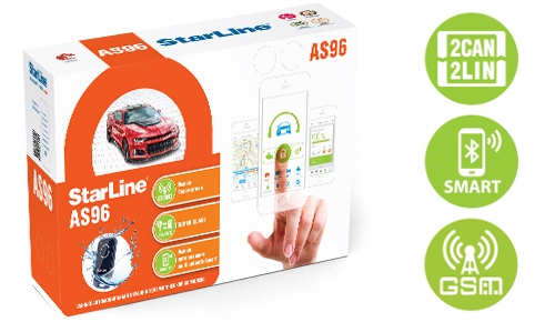 StarLine AS96 BT 2CAN-2LIN GSM
