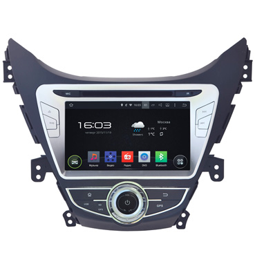 Hyundai Elantra 2013-15, Incar AHR-2464 Android 5.1