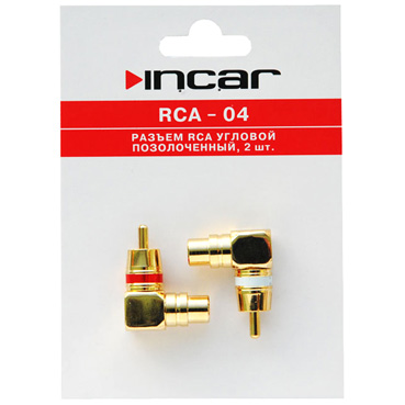 RCA ПЕРЕХОДНИК УГЛОВОЙ (К-Т) Incar RCA-04