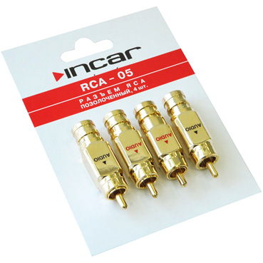 RCA-РАЗЪЕМ (HI-FI) Incar RCA-05