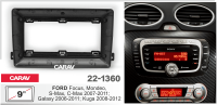 Ford Focus 2007-2011, 9", Carav 22-1360