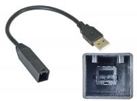 USB-переходник Toyota 2012-2019 для подключения магнитолы к штатному разъему USB, Incar USB TY-FC104