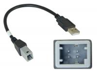 USB-переходник Toyota 2019+ для подключения магнитолы к штатному разъему USB, Incar USB TY-FC105