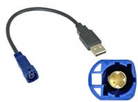 USB-переходник Citroen для подключения магнитолы к штатному разъему USB, Incar USB VW-FC108