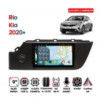 Штатная магнитола Kia Rio 2020+, Wide Media KS9493QR-4/32 для авто с камерой