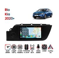 Штатная магнитола Kia Rio 2020+, Wide Media KS9603QR-4/32 для авто без камеры, тип 2