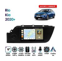 Штатная магнитола Kia Rio 2020+, Wide Media MT9602QU-4/32 для авто с камерой, тип 2