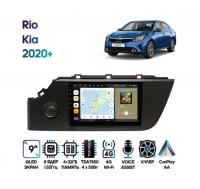 Штатная магнитола Kia Rio 2020+, Wide Media MT9603QU-4/32 для авто без камеры, тип 2
