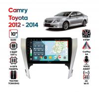 Штатная магнитола Toyota Camry 2012 - 2014, Wide Media KS1044QR-4/32 без JBL