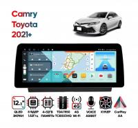 Штатная магнитола Toyota Camry 2021+, Wide Media KS2105QR-4/32 левый руль