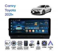 Штатная магнитола Toyota Camry 2021+, Wide Media LC2105ON-2/64 левый руль
