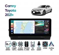 Штатная магнитола Toyota Camry 2021+, Wide Media MT2105QU-4/32 левый руль