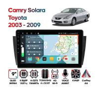 Штатная магнитола Toyota Camry Solara 2003 - 2009, Wide Media KS9328QR-4/32