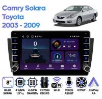 Штатная магнитола Toyota Camry Solara 2003 - 2009, Wide Media LC9328ON-2/32B
